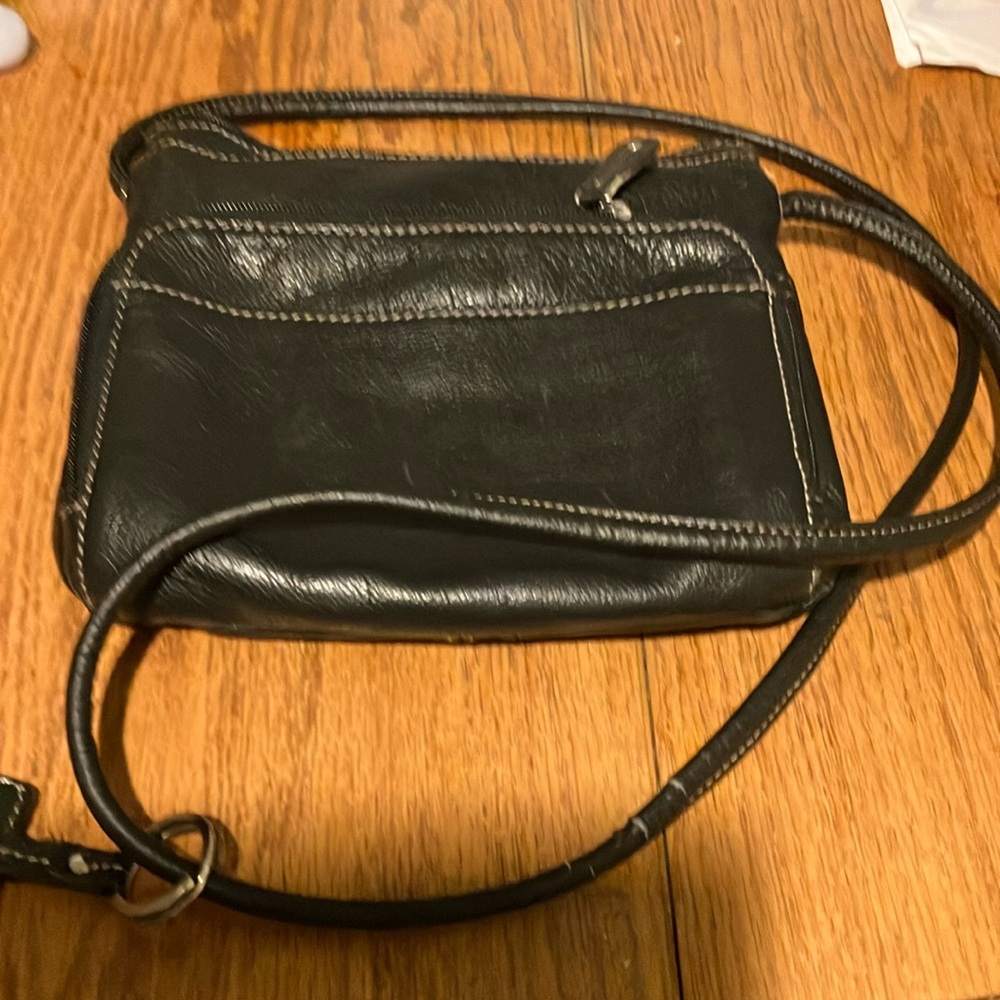 Fossil Tignanello leather cross- body bag